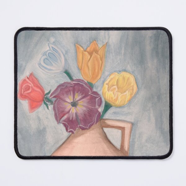 Item preview, Flowers in a vase, tempera paints designed and sold by SiletAngel.