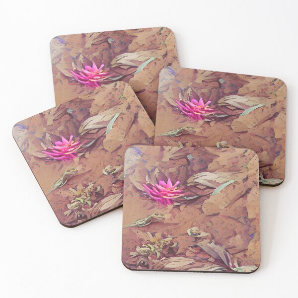 Item preview, Desert Flowers Abstract Art designed and sold by Holisticfox.