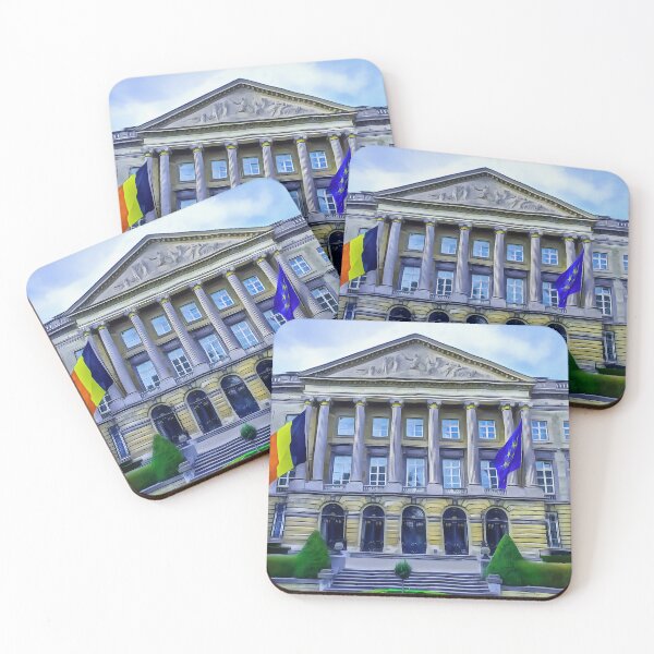 Item preview, Brussels Parliament Building (Painting) designed and sold by cmphotographs.