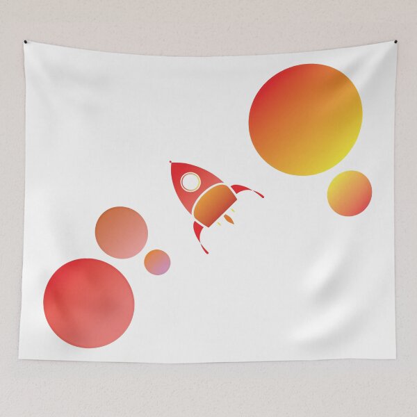 Item preview, Rocket Ship designed and sold by kidwithglasses.