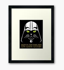 Come to the Dark Side Framed Print