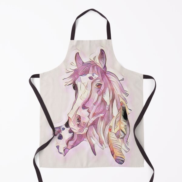 Item preview, Pastel Horse with Feathers in It's Mane designed and sold by No1Equestrian.
