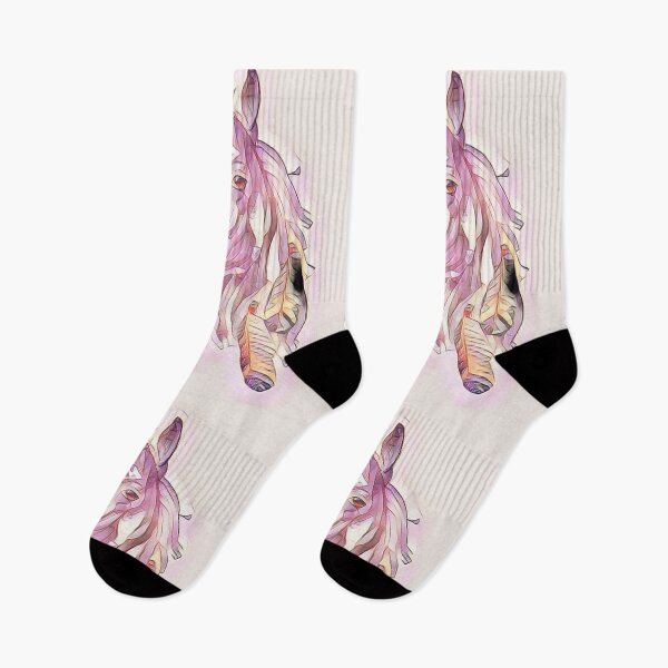 Item preview, Pastel Horse with Feathers in It's Mane designed and sold by No1Equestrian.