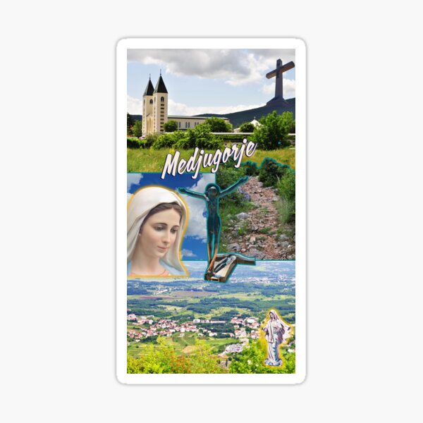 “Medjugorje Pictures Medjugorje Images Medjugorje Gift " Sticker by