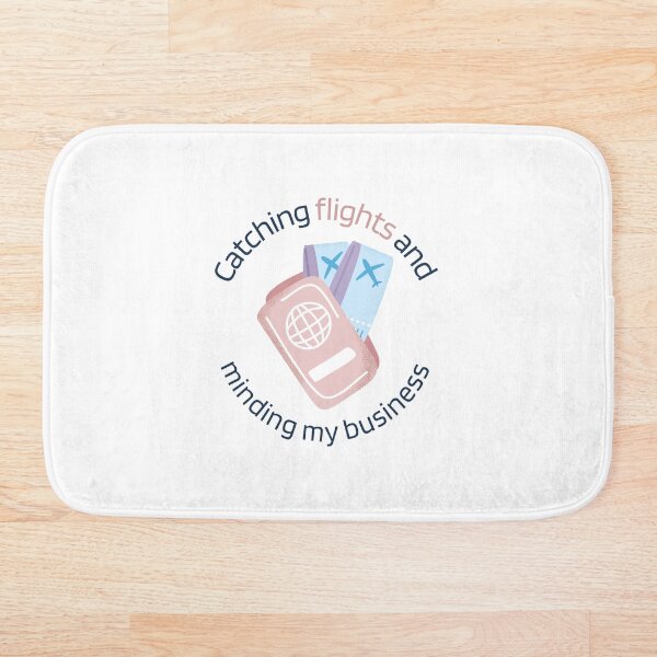 Item preview, Catching Flights And Minding My Business - Passport, Plane Tickets, Travel Vlogger, Business Minded designed and sold by AmbiguNation.