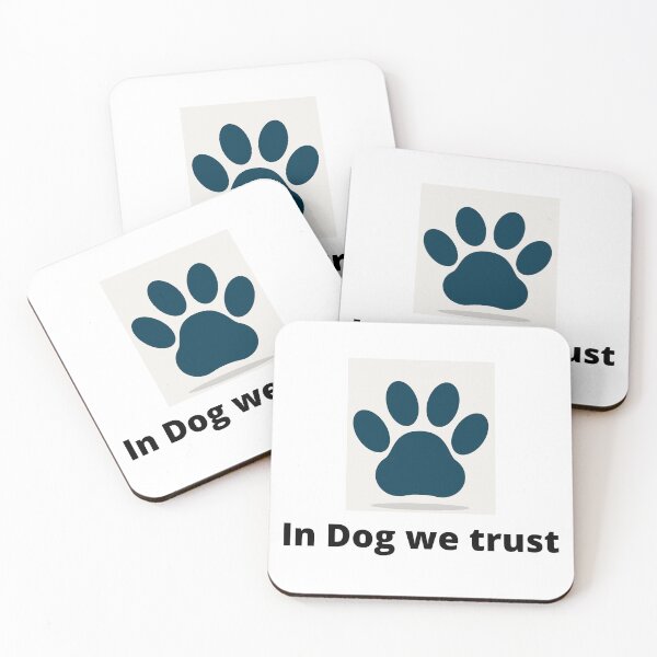 Item preview, In Dog we trust designed and sold by zecdesign.