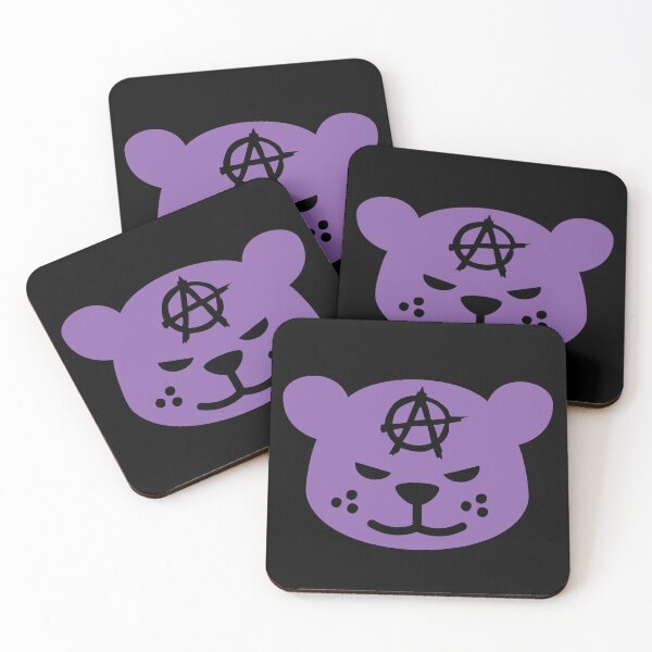 Item preview, Anarchy Bear Does Not Care designed and sold by Swooncake Press.
