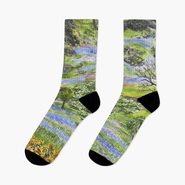 Item preview, Rannerdale Knotts Bluebells designed and sold by LymphomaLass.