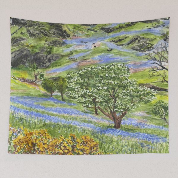 Item preview, Rannerdale Knotts Bluebells designed and sold by LymphomaLass.