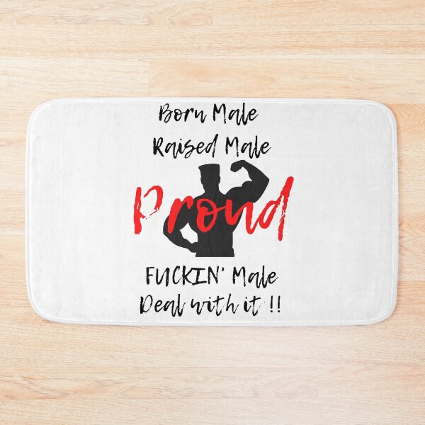 Item preview, Born male raised male designed and sold by ProjectOfColor.