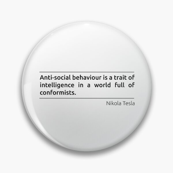 Item preview, Intelligence in conformists world designed and sold by BeepBoopDesigns.