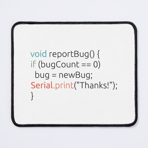Item preview, How to report bugs? designed and sold by BeepBoopDesigns.