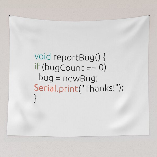 Item preview, How to report bugs? designed and sold by BeepBoopDesigns.