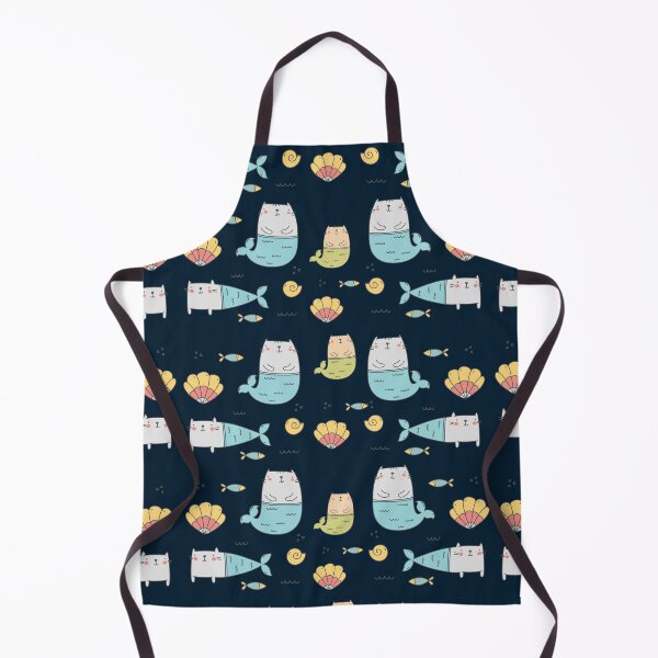 Item preview, Mermaid Cat In Summer Funny pattern designed and sold by Ndli.