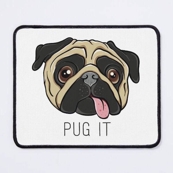 Item preview, Sarcastic Quote Potato Dog Pug Face designed and sold by AugustDesign.