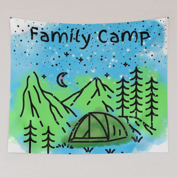 Item preview, Family Camp designed and sold by Sophia-Adams.