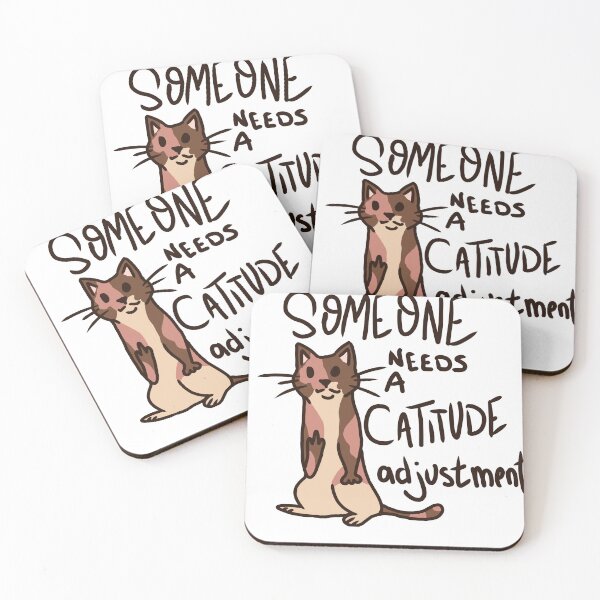 Item preview, Catitude Adjustment designed and sold by Violentsapphic.
