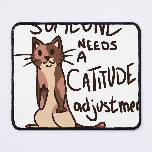 Item preview, Catitude Adjustment designed and sold by Violentsapphic.