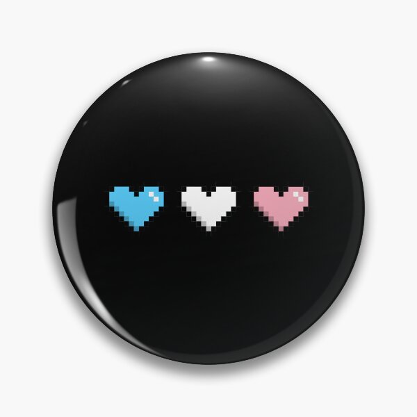 Item preview, Trans Pixel Hearts  designed and sold by Pridish.