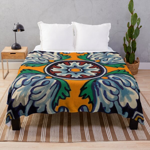 Item preview, Mandala mexican talavera tile ceramic mosaic designed and sold by T-Mex.