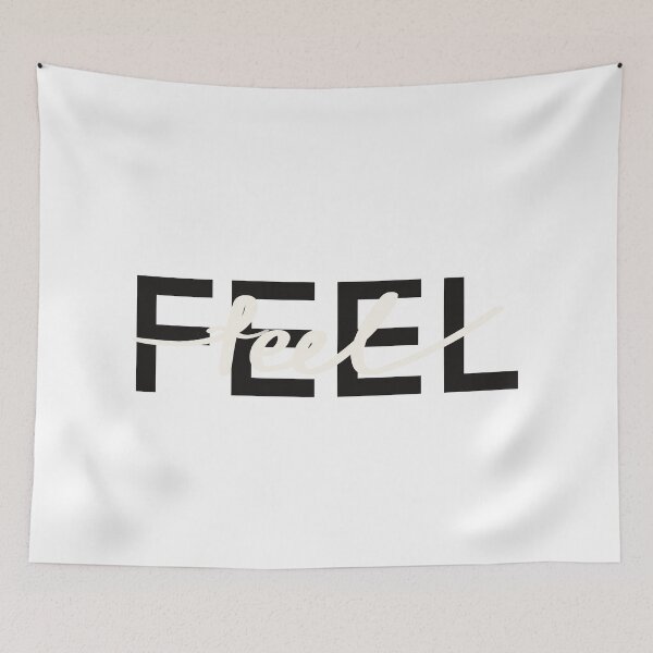 Item preview, Feel.  Motivational phrase.  Lettering  designed and sold by Drevych-shop.