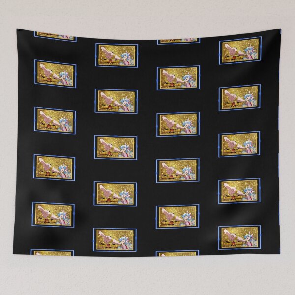 Item preview, Nia Neon Sign - Blue/Yellow (on Black) designed and sold by epinkb.