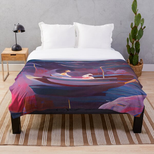 Item preview, Pesca nocturna Arte de la acuarela designed and sold by Holisticfox.