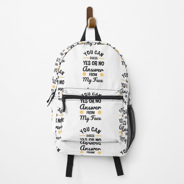 Item preview, You Can Guess Yes Or No Answer From My Face Be Positive Aspire To Inspire Before The Expire Funny Saying Happy Life Apparel Essential Motivation Inspiration Joy Mood designed and sold by DesignByHeartUK.