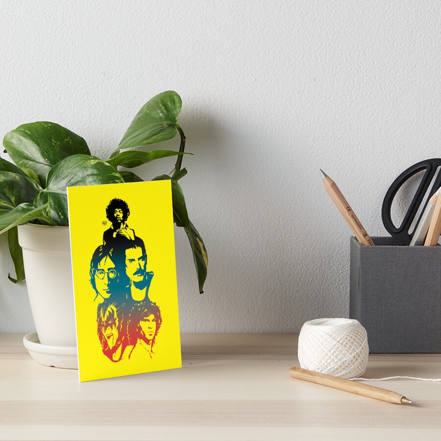 rock kings Art Board Print