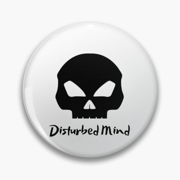 Item preview, Disturbed mind skull designed and sold by Disturbed-Mind.