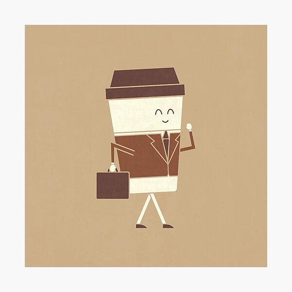 Off To Work Photographic Print