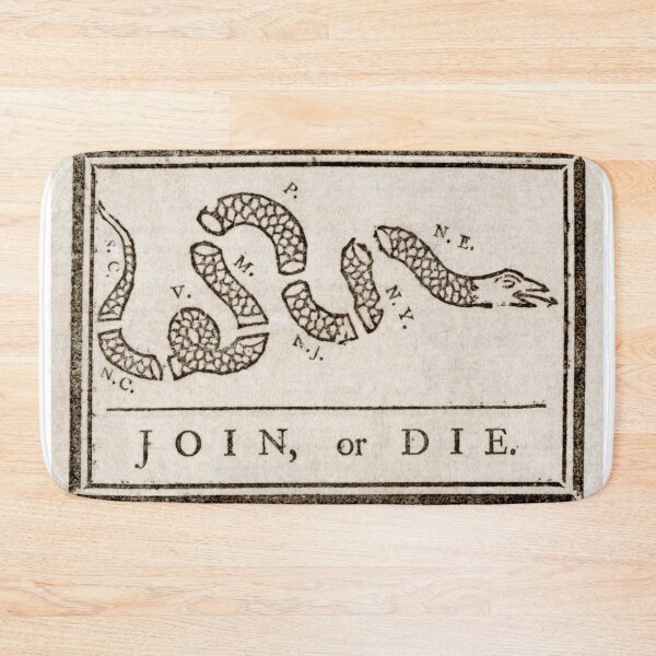 Item preview, Join or Die designed and sold by SwanDive.