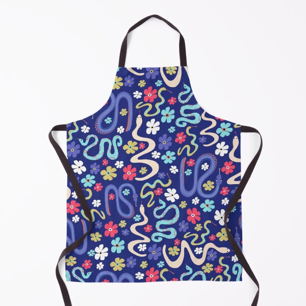 Item preview, Cute Snakes - Blue designed and sold by KBurnsArt.