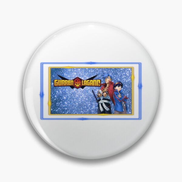 Item preview, Simon and Kamina Neon Sign - Blue/Yellow designed and sold by epinkb.