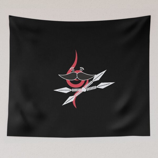Item preview, Great Shinobi Mustache 5 designed and sold by weirdandstrange.