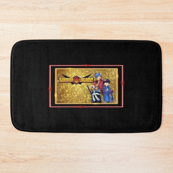Item preview, Simon and Kamina Neon Sign - Red/Yellow (on Black) designed and sold by epinkb.