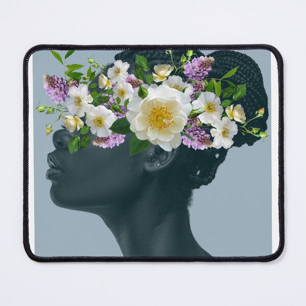Item preview, Mulher africana - flowers collection designed and sold by MilenaArts.