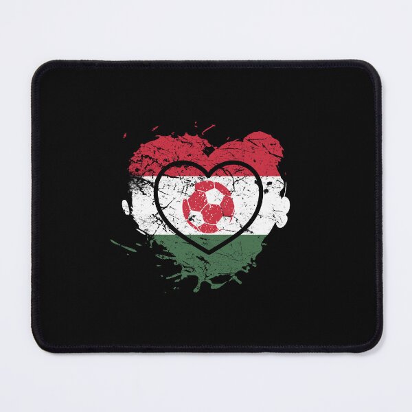 Item preview, Hungary football heart Magyarorszag futball designed and sold by Dubbra.