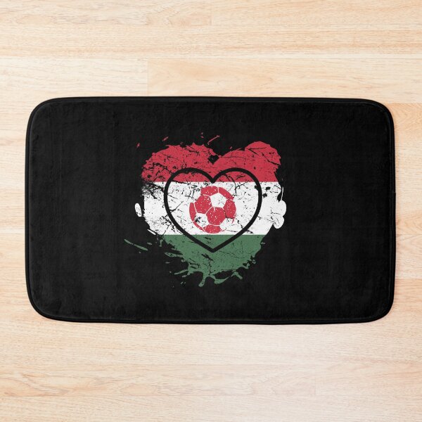 Item preview, Hungary football heart Magyarorszag futball designed and sold by Dubbra.