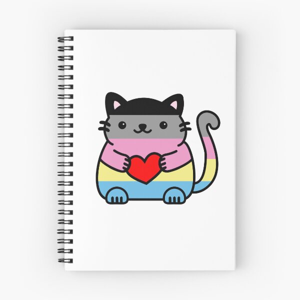 Item preview, Polygender Pride Flag Kitty designed and sold by ilexdesigns.