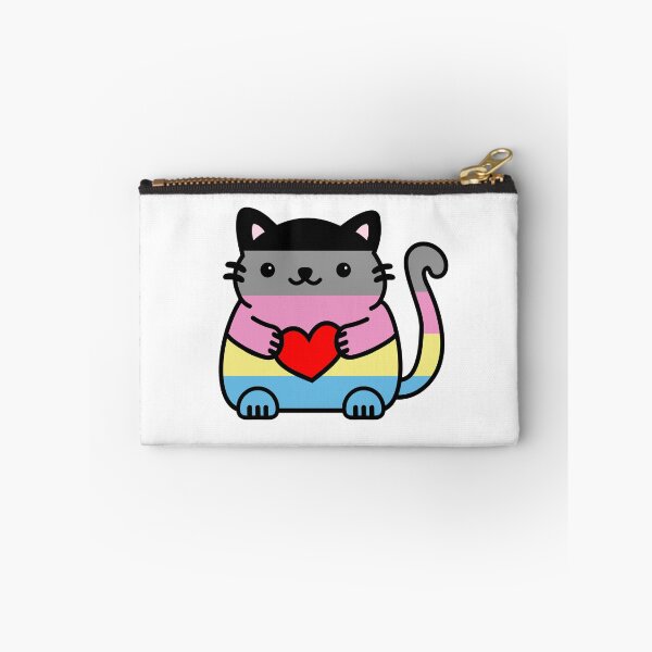 Item preview, Polygender Pride Flag Kitty designed and sold by ilexdesigns.