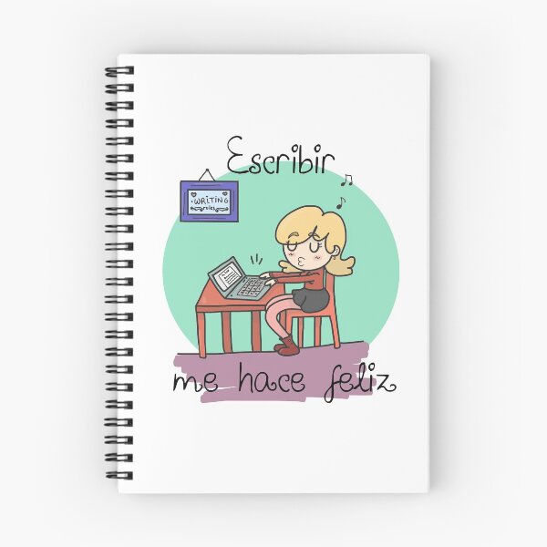 Item preview, Escribir me hace feliz designed and sold by Desirée Jiménez.