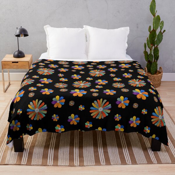 Item preview, Bright Coloured Flowers - Patterned Flower Petals designed and sold by TheKingdomAttic.