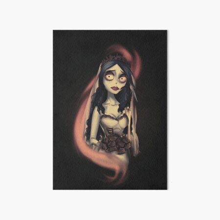 "Corpse Bride , victor and emily" Art Board Print for Sale by