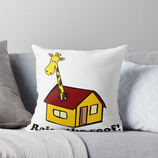 Item preview, Giraffe Raise the roof joke designed and sold by designsbyted.