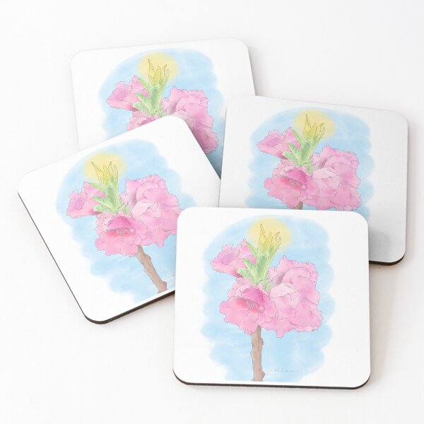 Item preview, Nectarine Flower Pink designed and sold by Mina Sakatani.