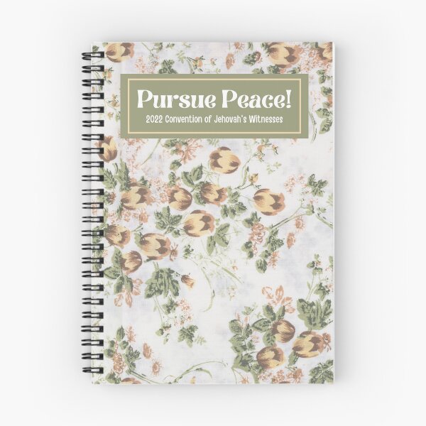 Item preview, Pursue Peace - Floral Vintage designed and sold by Endenberry Designs.