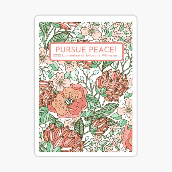 Item preview, Pursue Peace - Floral designed and sold by Endenberry Designs.