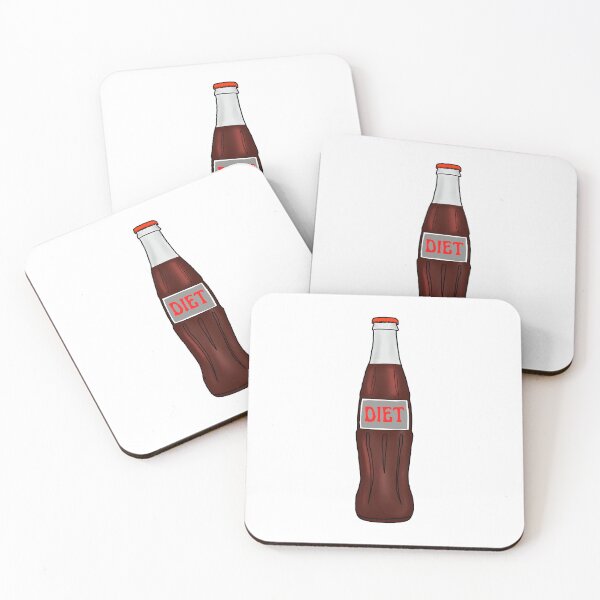 Item preview, Diet Cola soda glass bottle aesthetic trendy designed and sold by Niklauss.