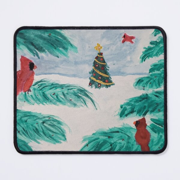 Item preview, Cardinals at Christmastime designed and sold by JavaDraws.